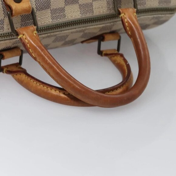 LOUIS VUITTON Damier Azur Speedy 30 Hand Bag - Picture 9 of 16